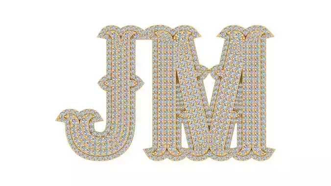 Custom Initial Pendant