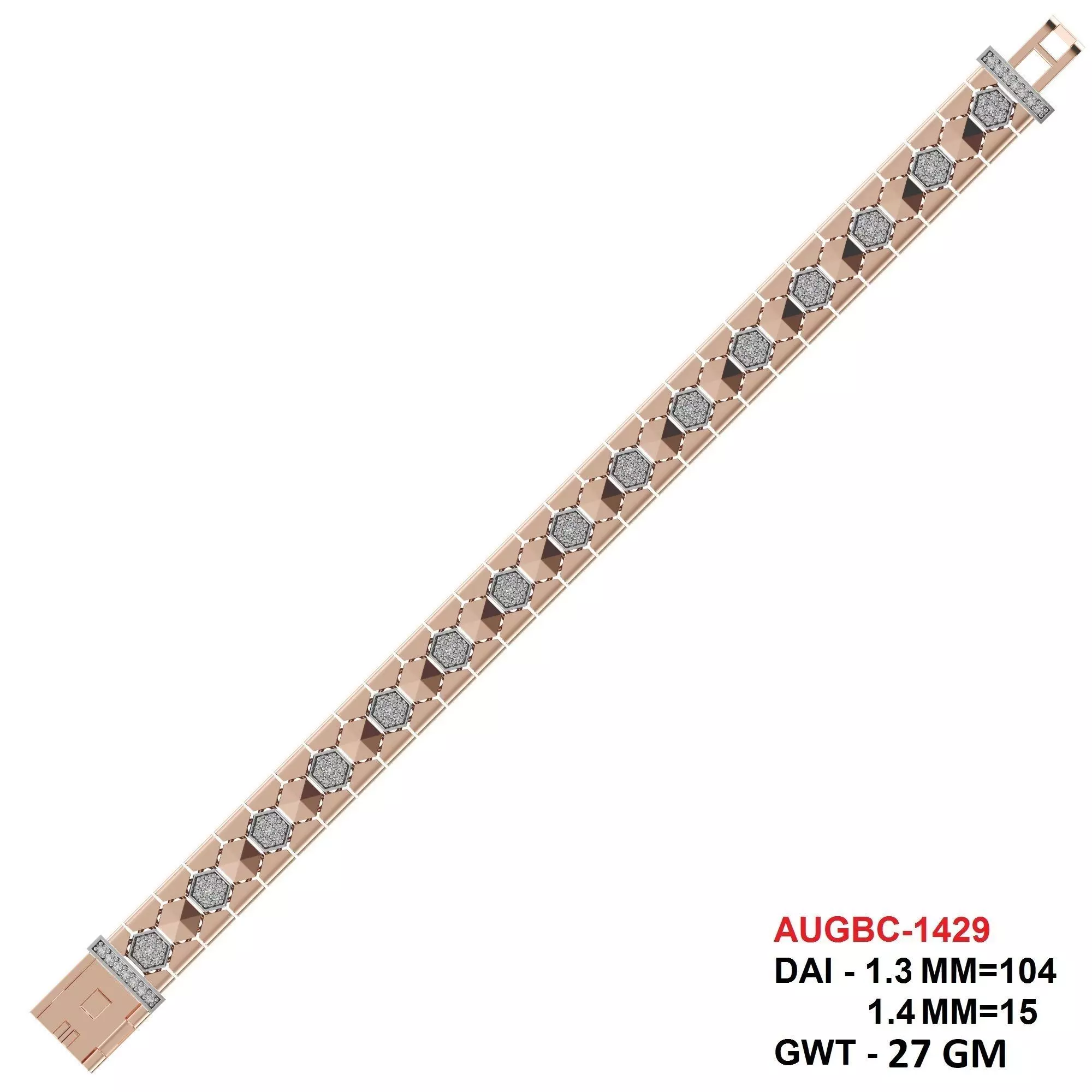 Bracelet for Men 3D print model