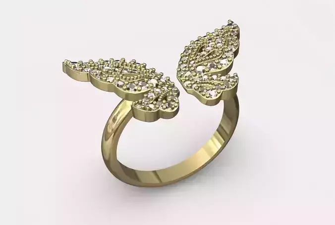 Butterfly ring