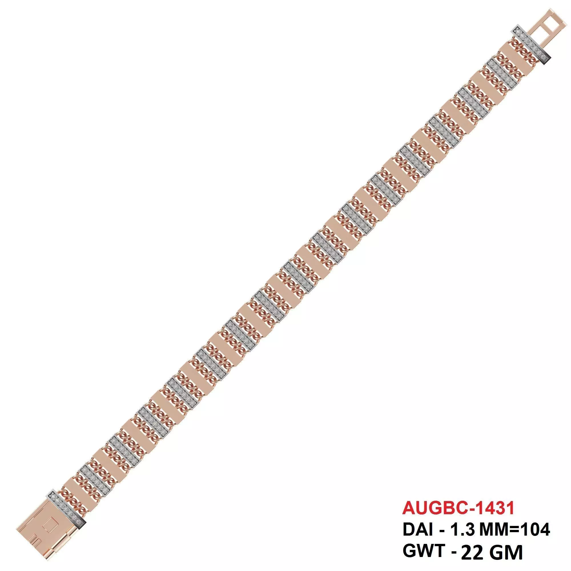 Bracelet for Men 3D print model