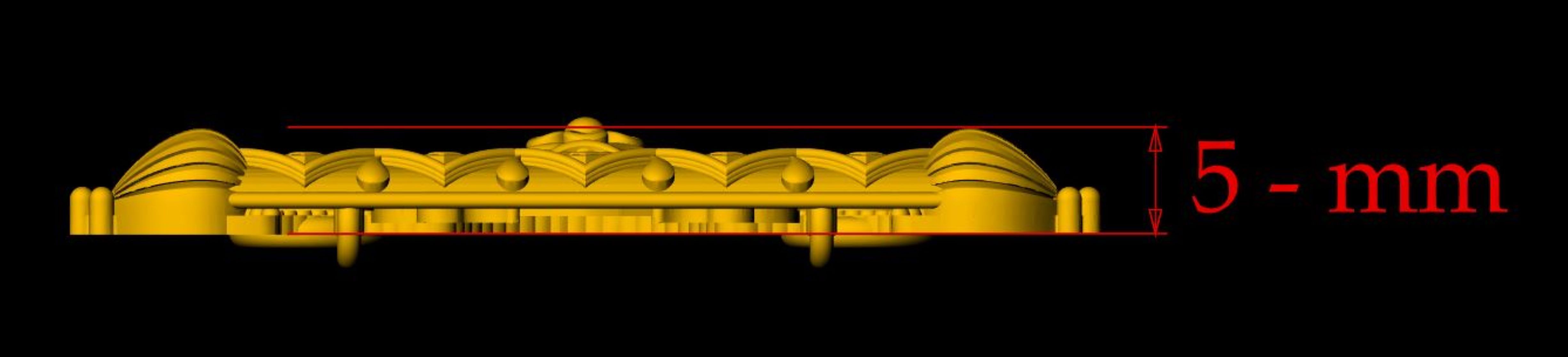 Designer Matt Pendant - 0101 3D print model_19