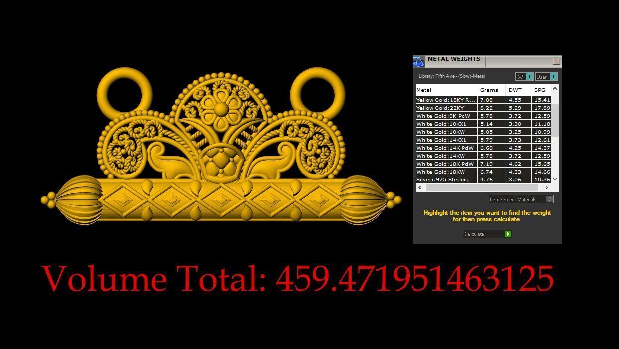 Designer Matt Pendant - 0101 3D print model_18