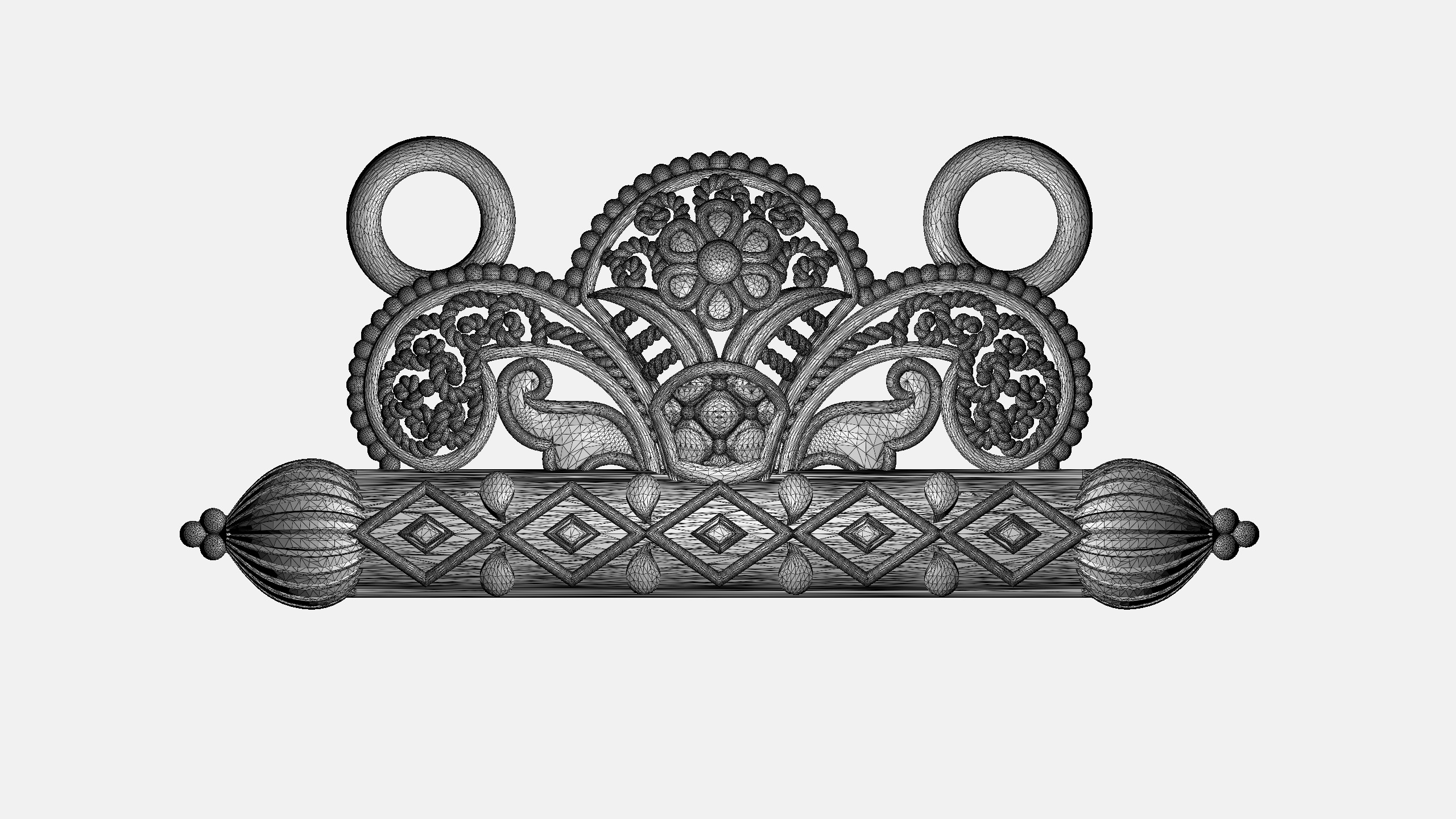 Designer Matt Pendant - 0101 3D print model_21