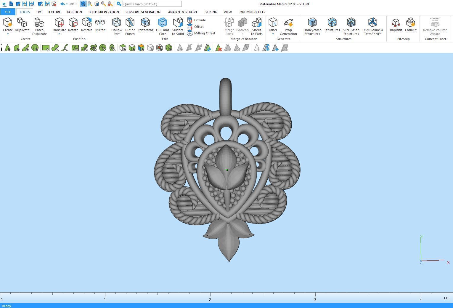 Designer Matt Pendant - 0101 3D print model_11