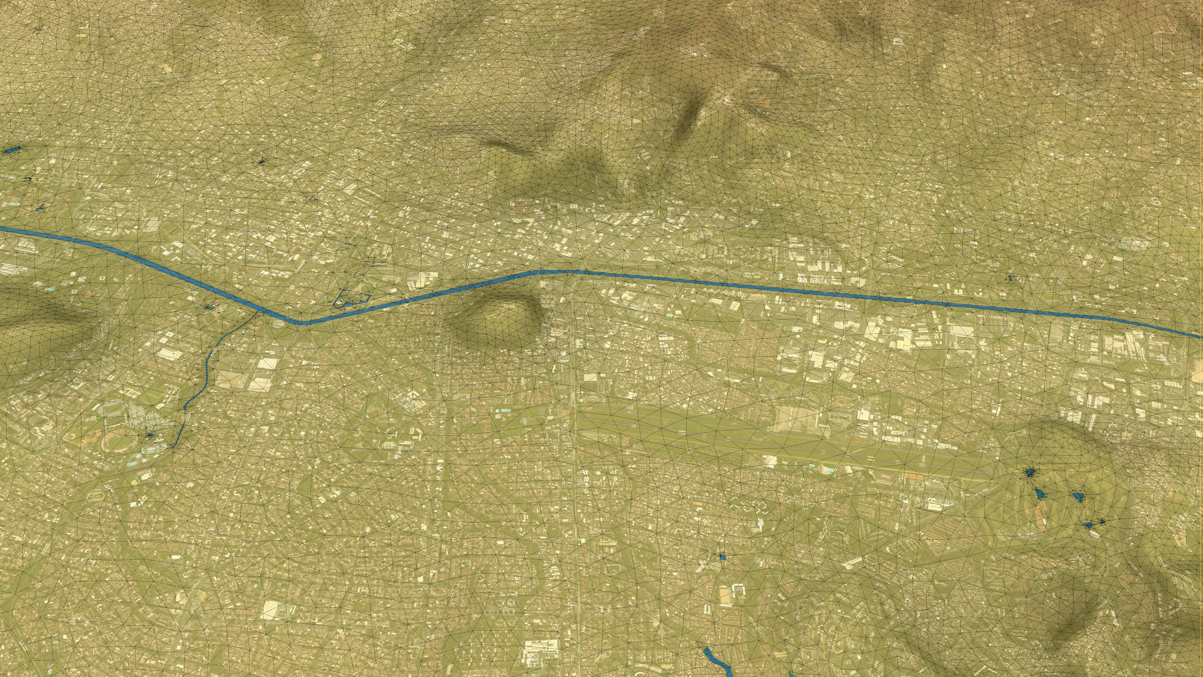 Medellin - Topography Terrain Low-poly 3D model_26