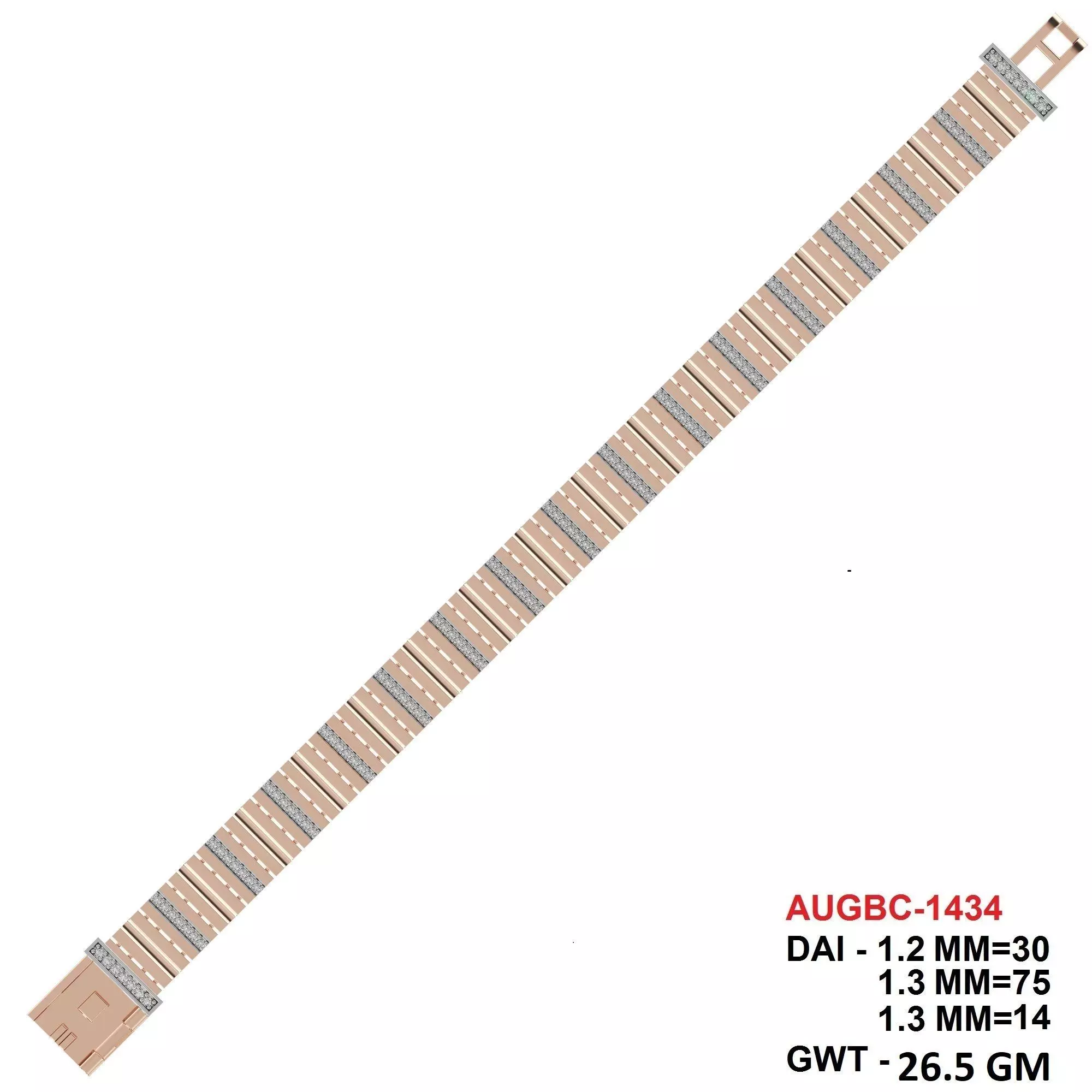 Bracelet for Men 3D print model