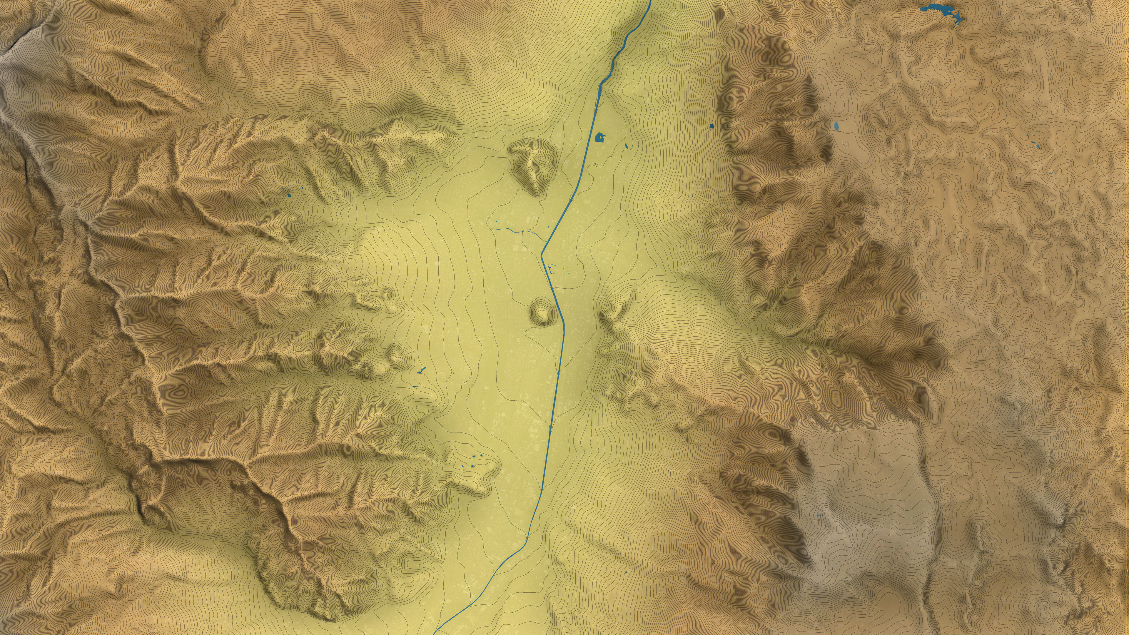 Medellin - Topography Terrain 3D City 3D Model Collection_32