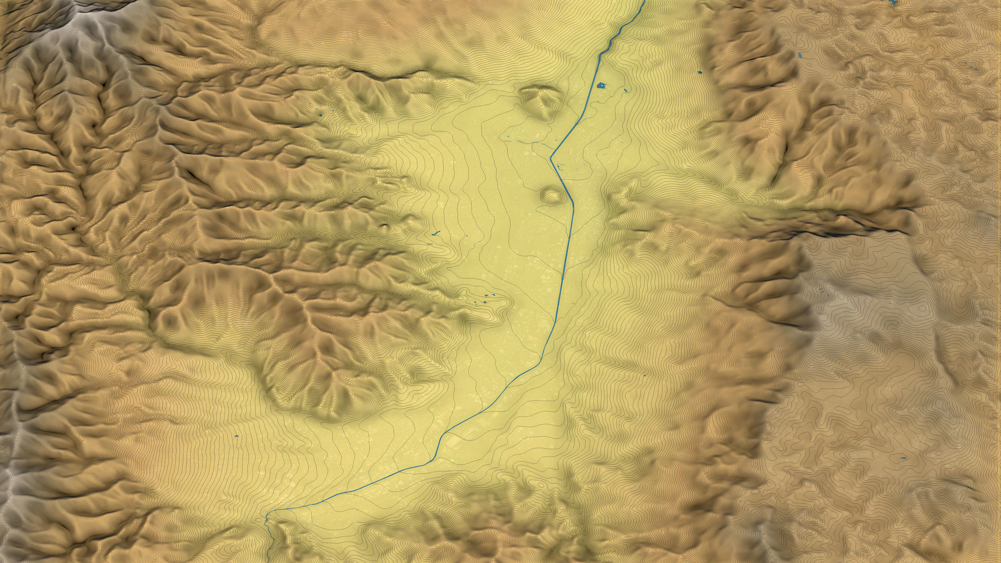 Medellin - Topography Terrain 3D City 3D Model Collection_20