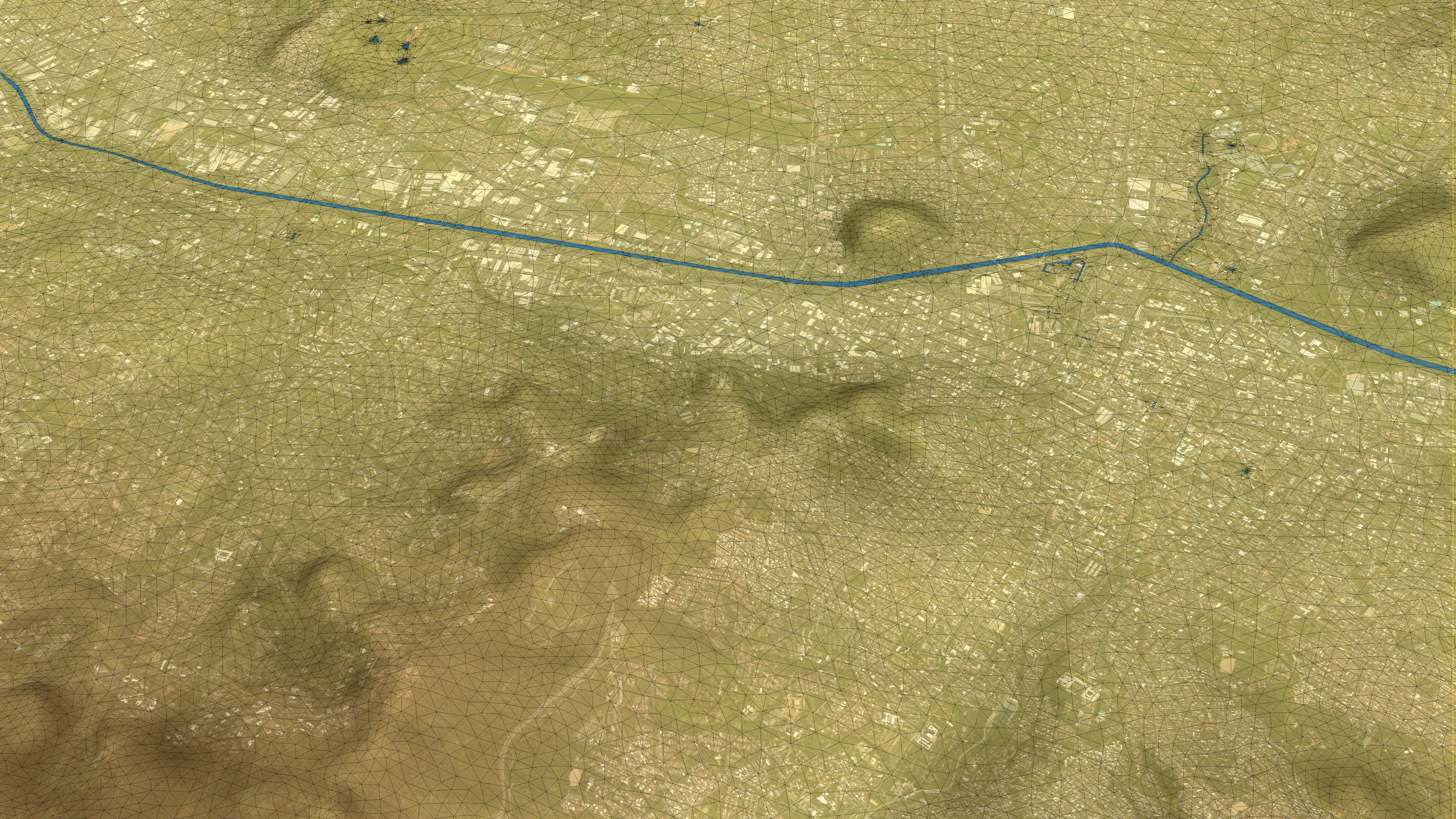 Medellin - Topography Terrain 3D City 3D Model Collection_16