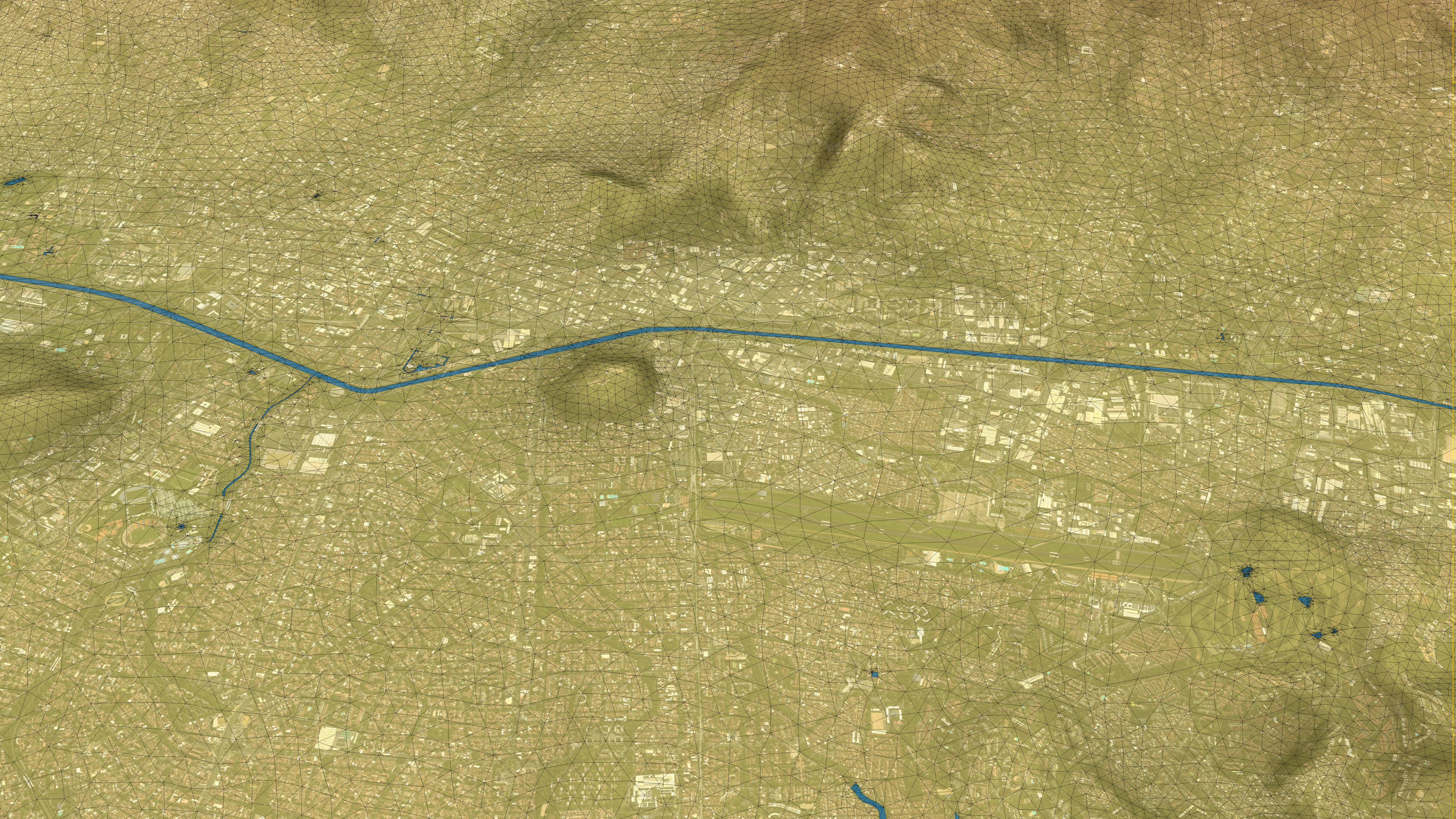 Medellin - Topography Terrain 3D City 3D Model Collection_8