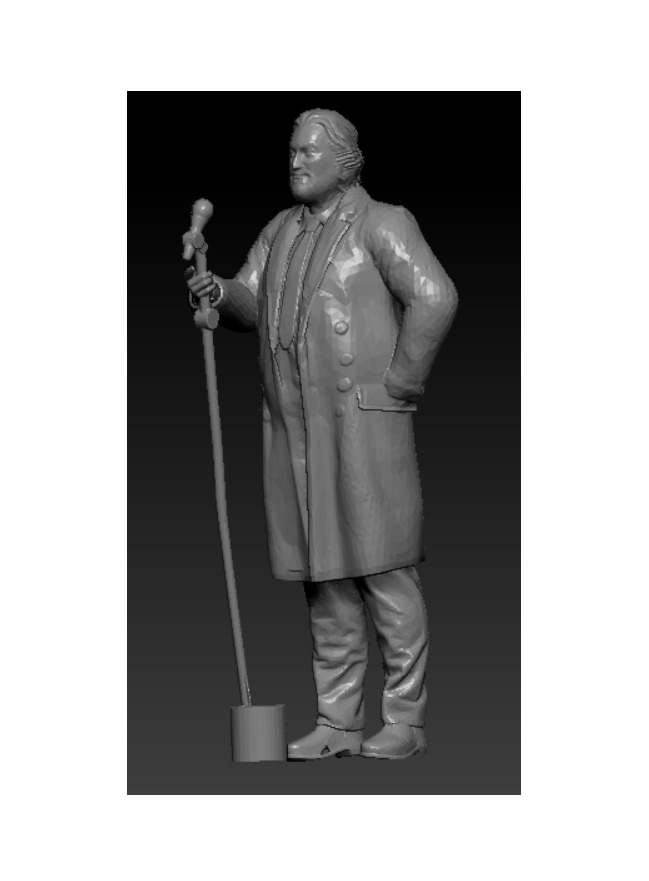 Volkan Konak 3D Yazici Figur Modeli STL Dosyasi Dijital Indirme 3D print model_3