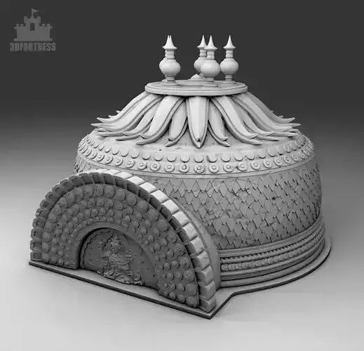 The sarcophagus 3D print model