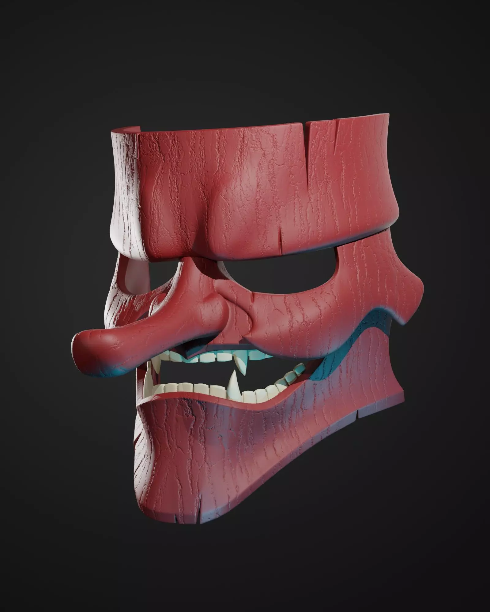 ONI Fang Mask 3D print model_0