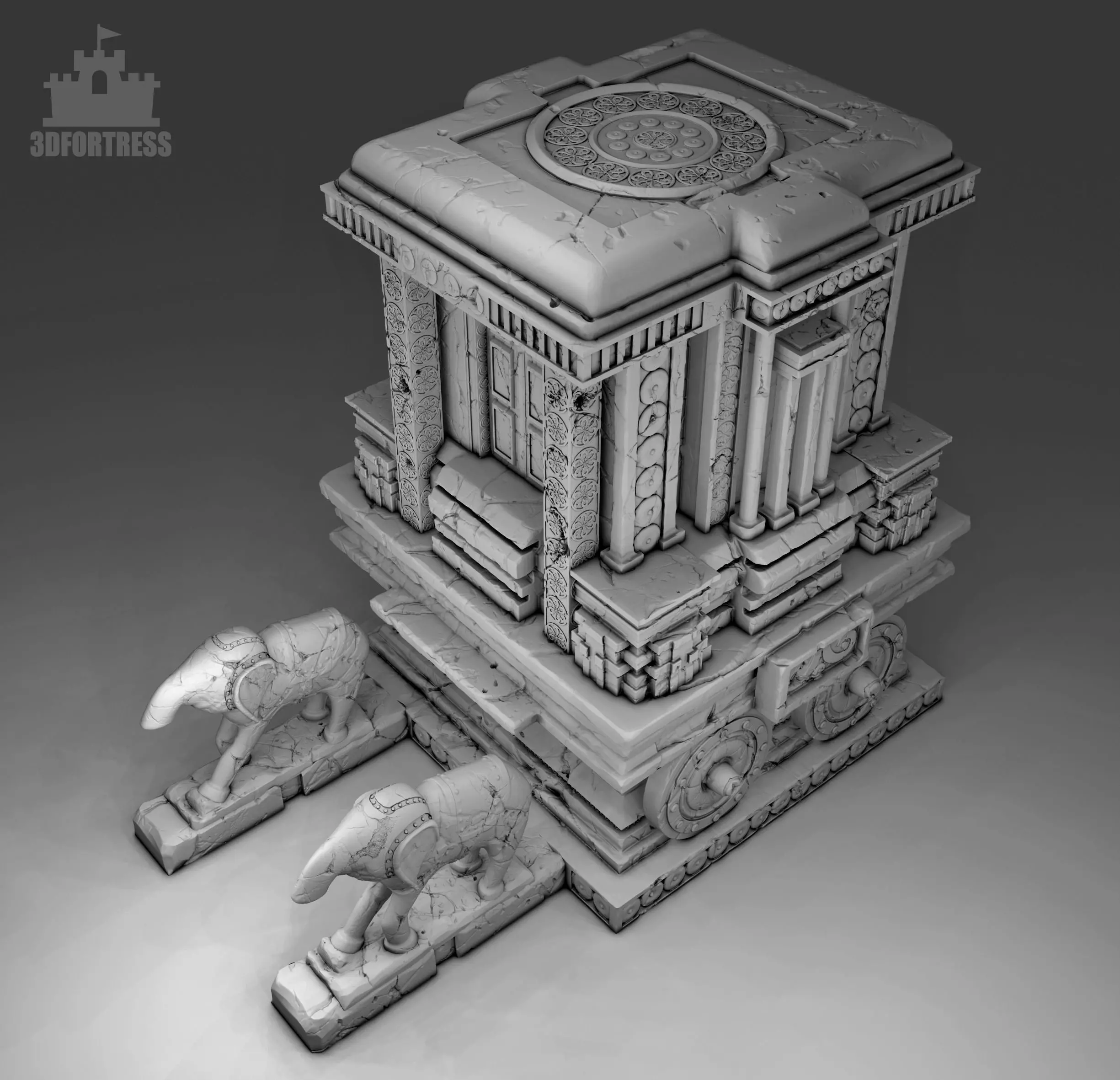 The Monument 3D print model