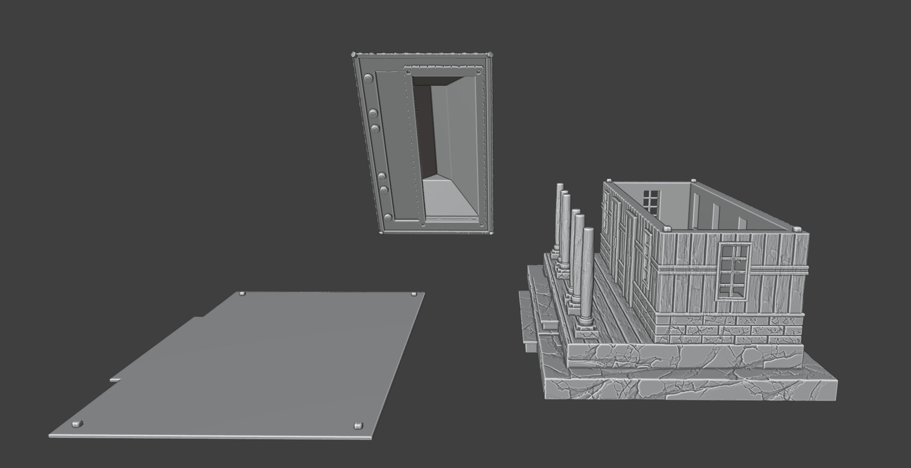 The long house 3D print model_6