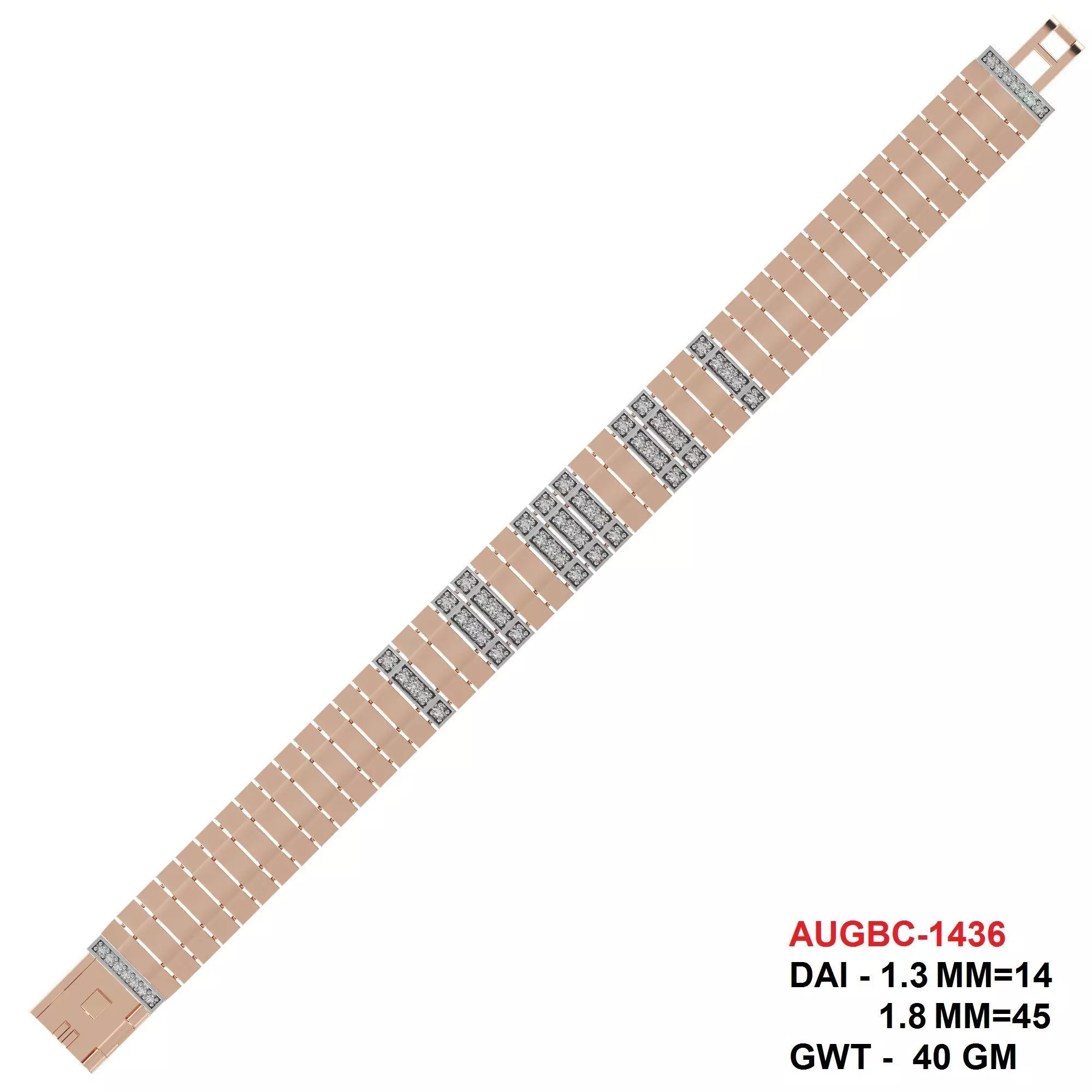 Bracelet for Men 3D print model