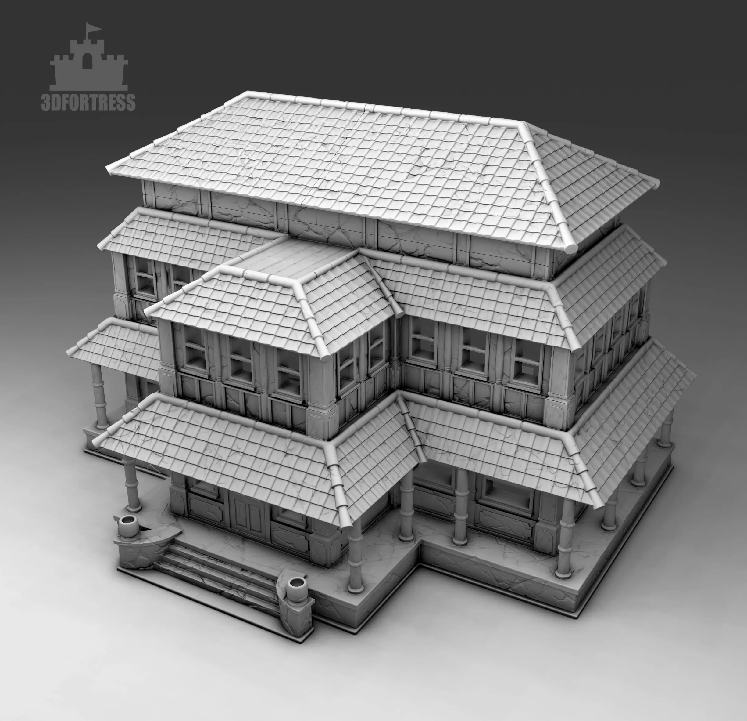 The estate 3D print model_0