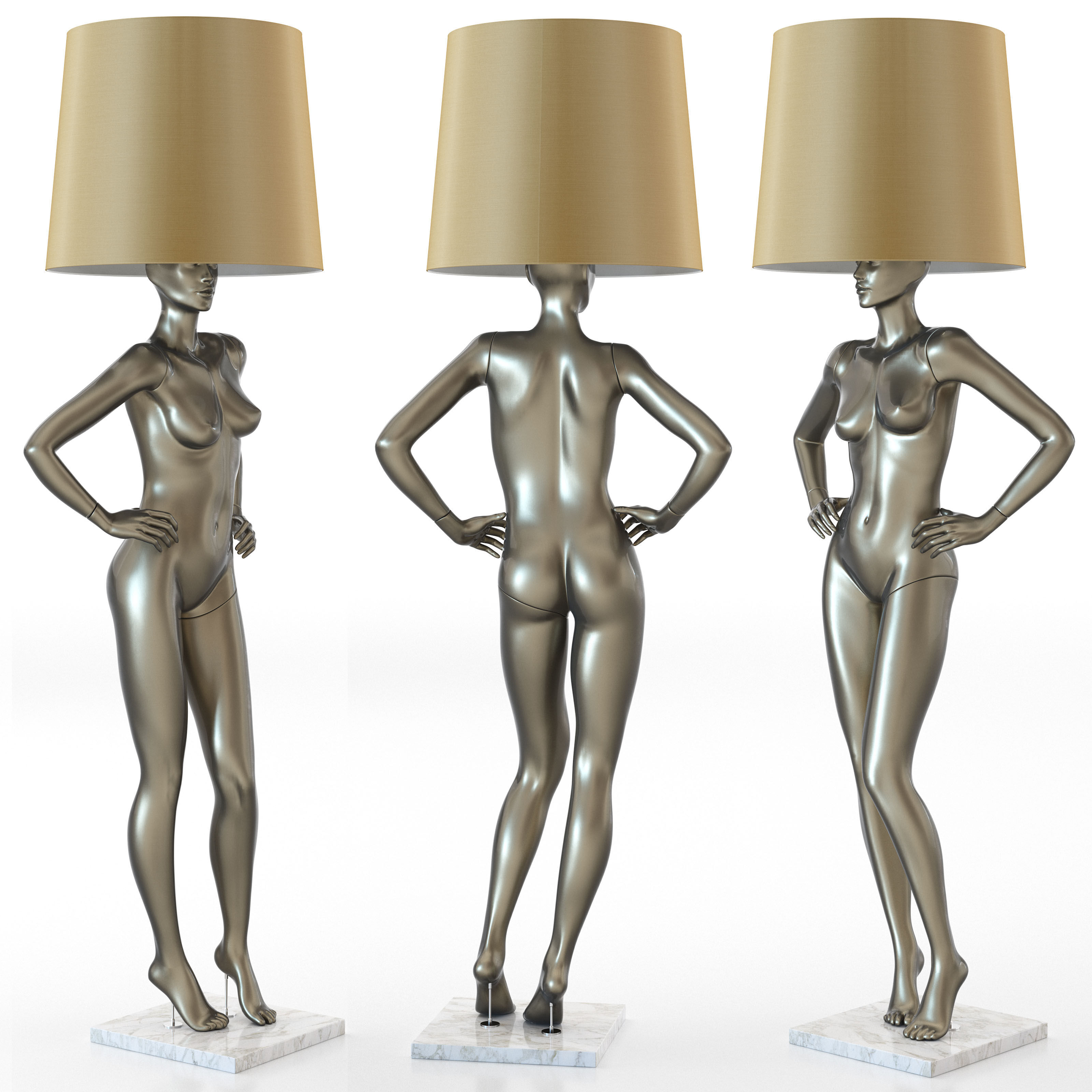 ASTRID MANNEQUIN Floor lamp 3D model_2