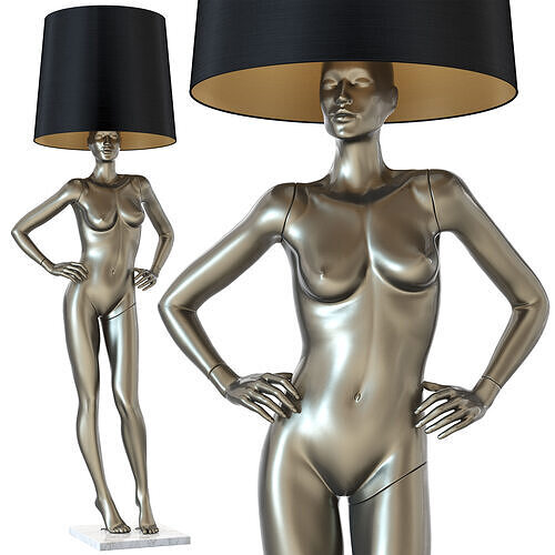 ASTRID MANNEQUIN Floor lamp 3D model