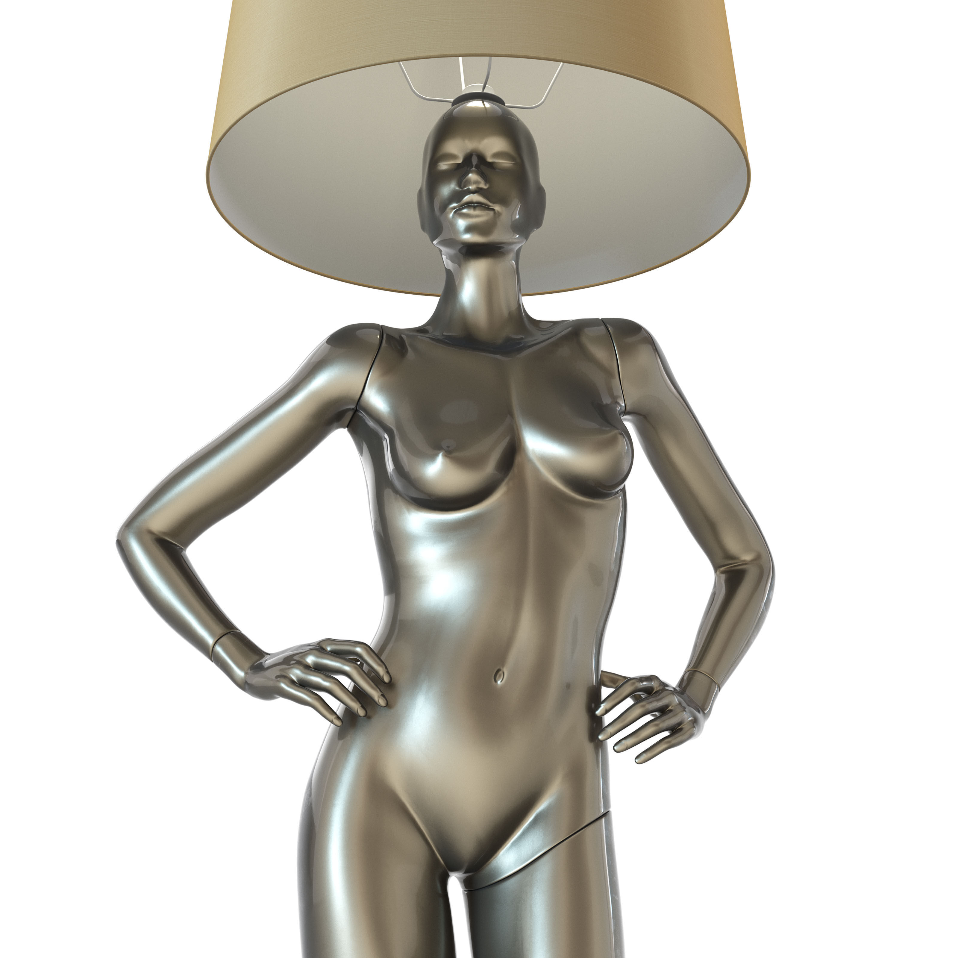 ASTRID MANNEQUIN Floor lamp 3D model_4