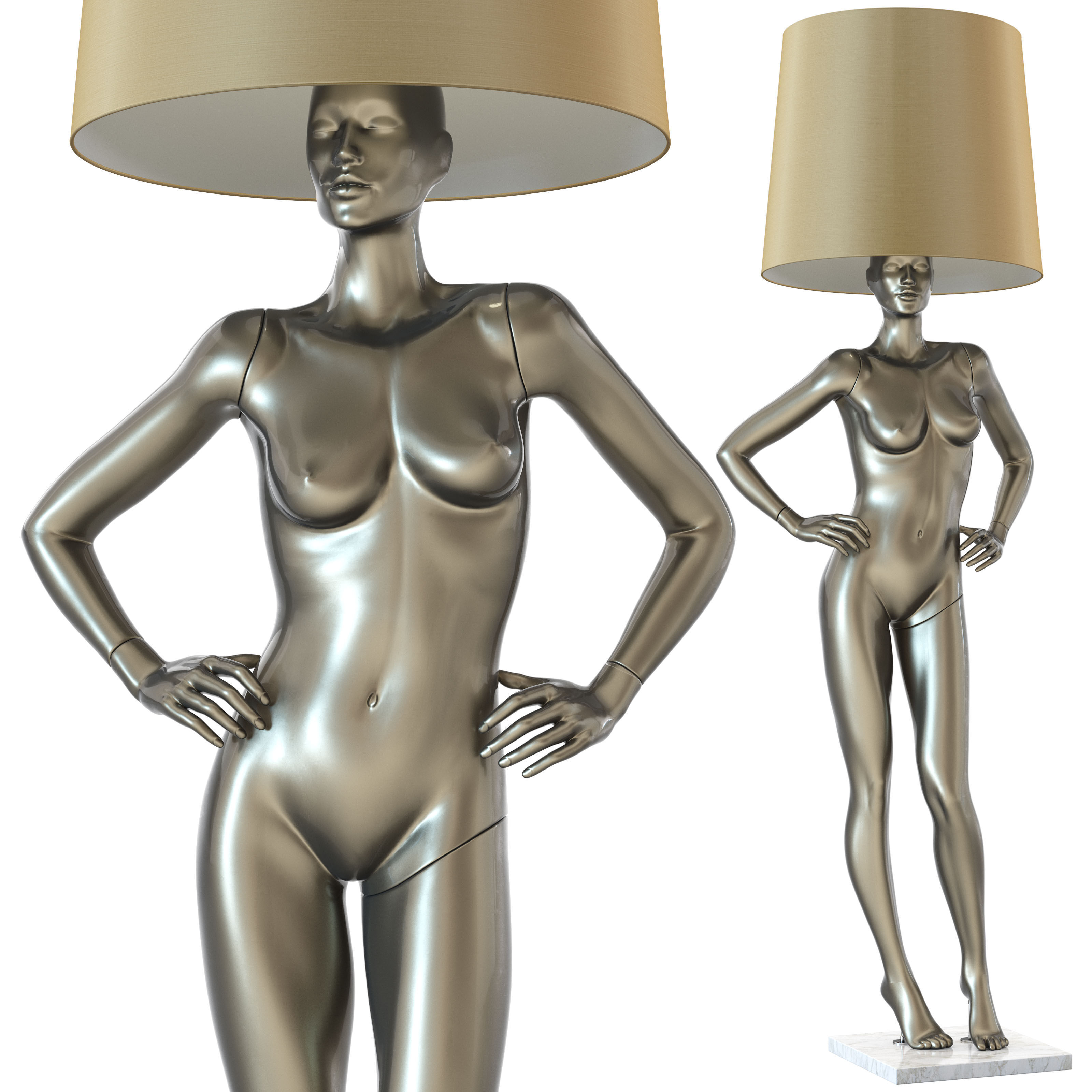 ASTRID MANNEQUIN Floor lamp 3D model_1