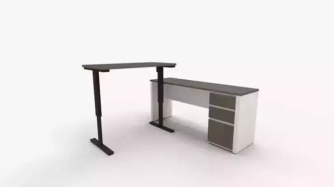 Bestar Prestige and Desk Height