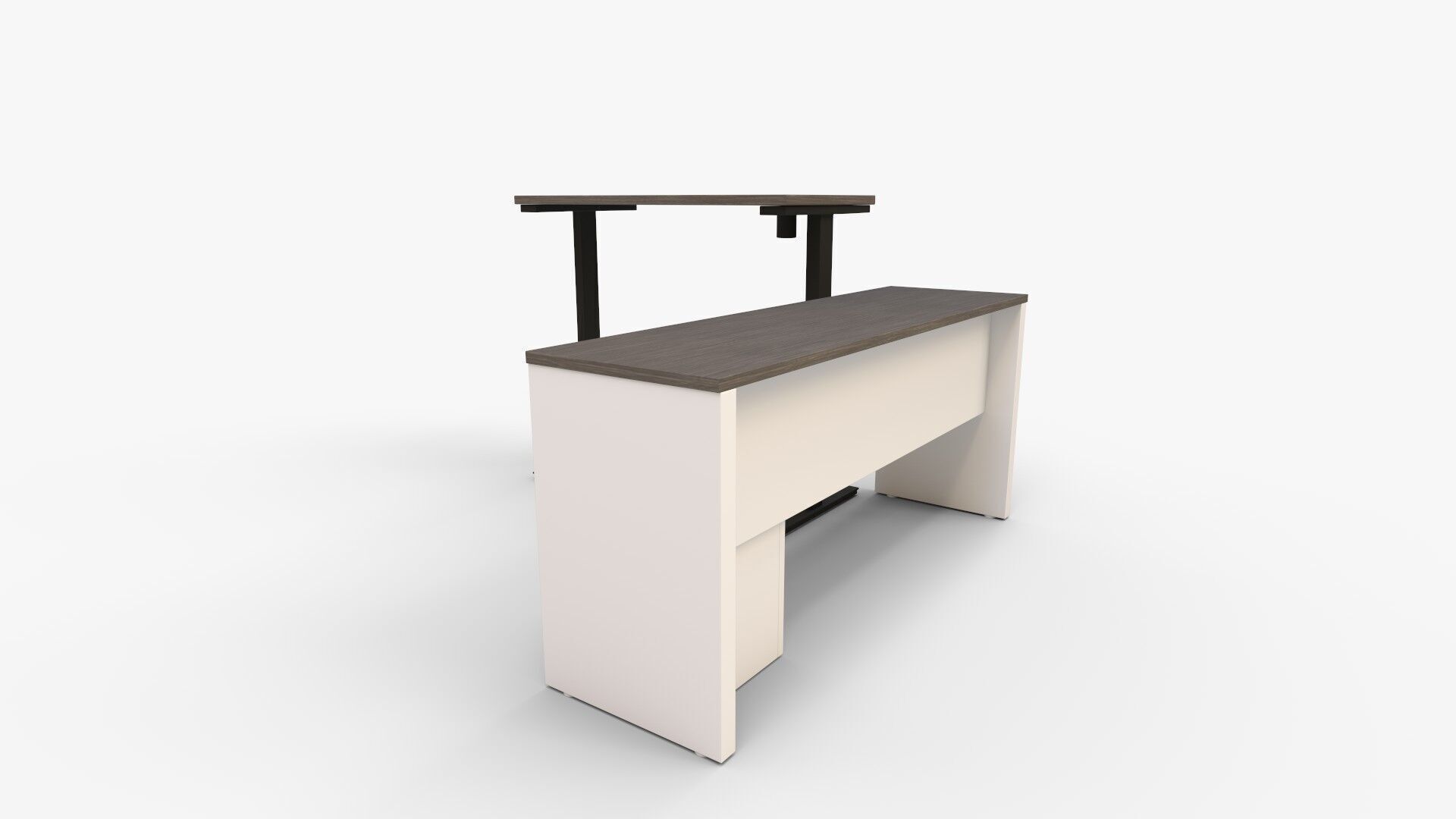 Bestar Prestige and Desk Height 3D model_7