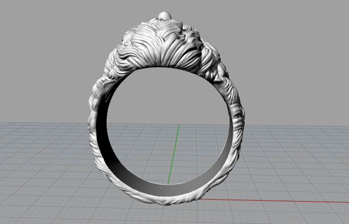 Ring N013084 3D print model_5