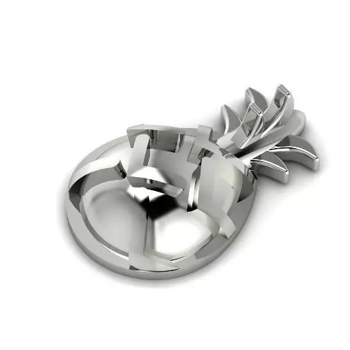 Pineapple N013072 3D print model_0