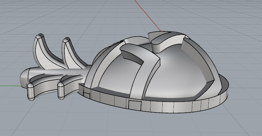 Pineapple N013072 3D print model_3