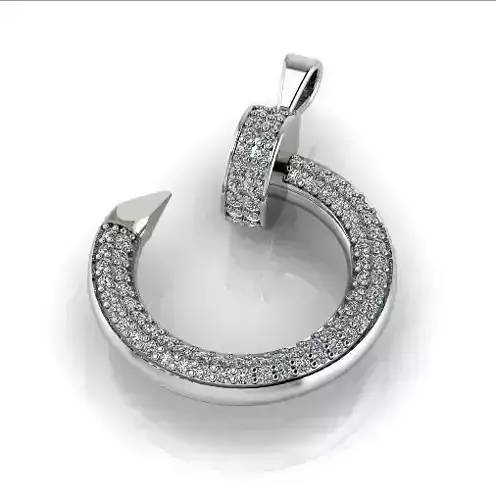 Carnation pendant N013061