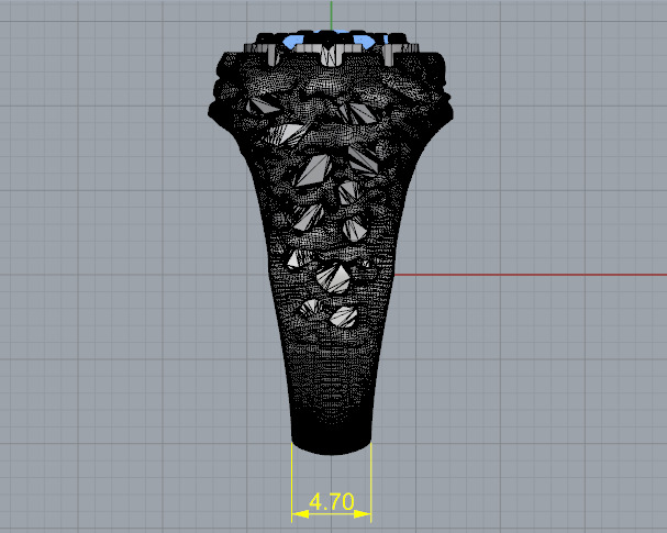 Ring nugget N013049 3D print model_8