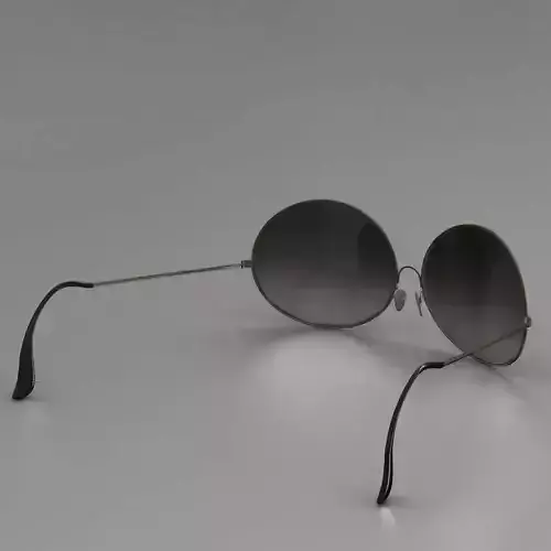 Sunglasses ray-ban aviator - ray-ban aviator 3D model