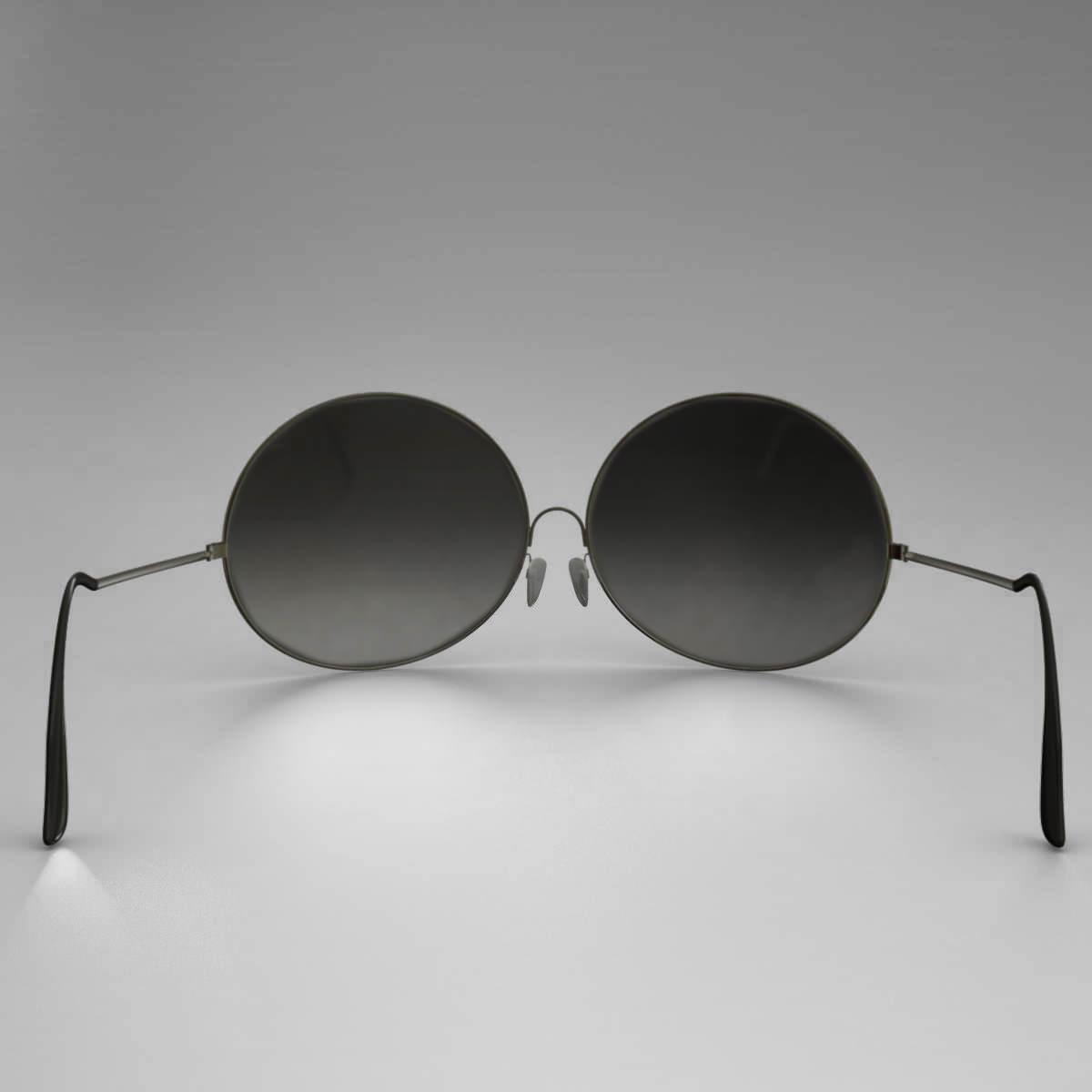 Sunglasses ray-ban aviator - ray-ban aviator 3D model_6