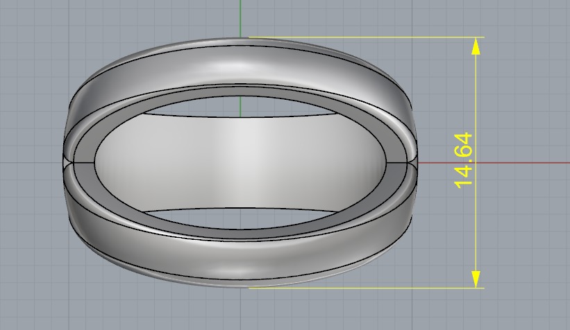 Ring N013146 3D print model_7