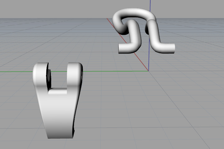 Lock for Earring N013144 3D print model_5