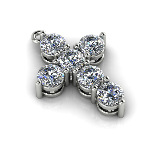 Cross Pendant N013136 3D print model_1