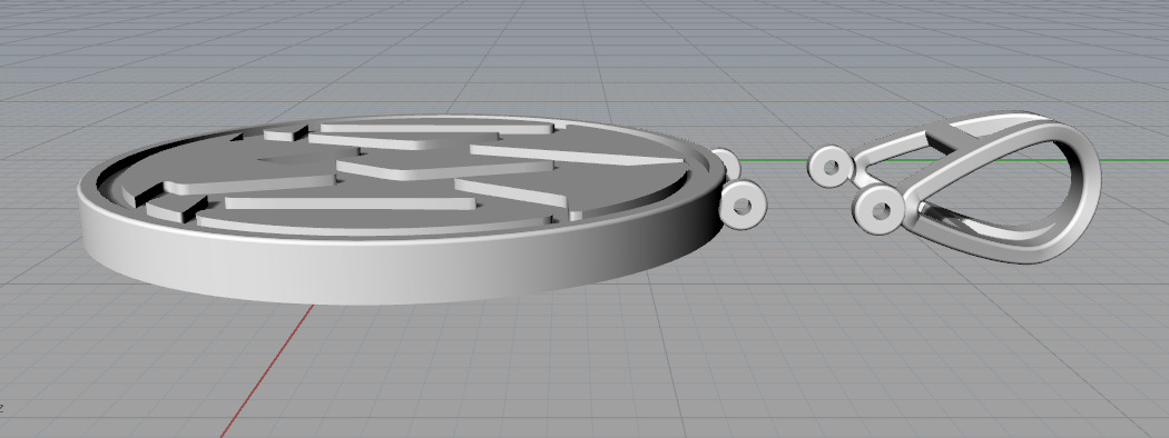 Pendant MA N013124 3D print model_4