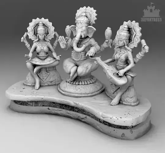 Statues 3D print model