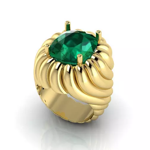 Womens ring N013102 3D print model