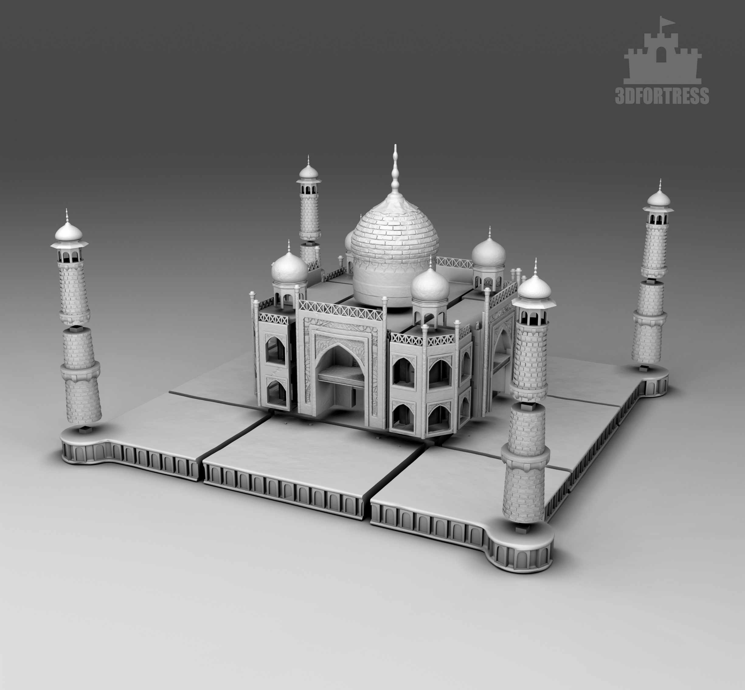 Palace 3D print model_2