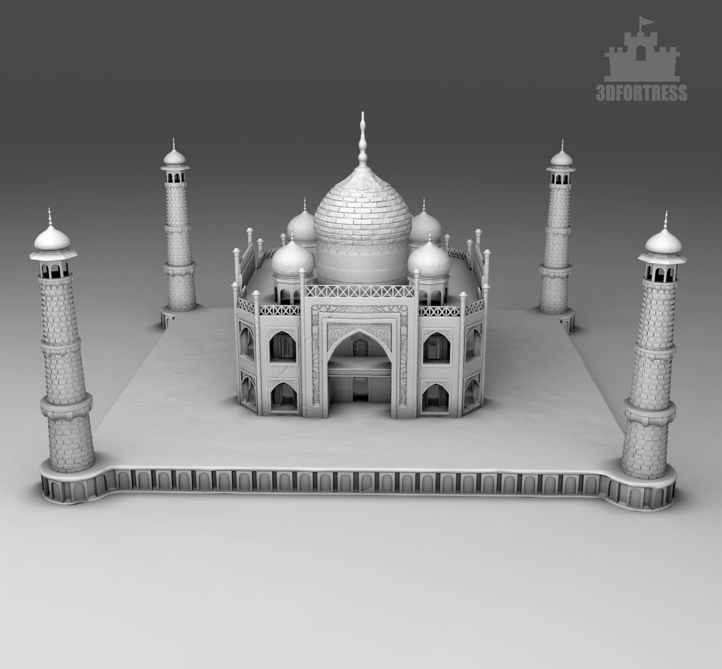 Palace 3D print model_1