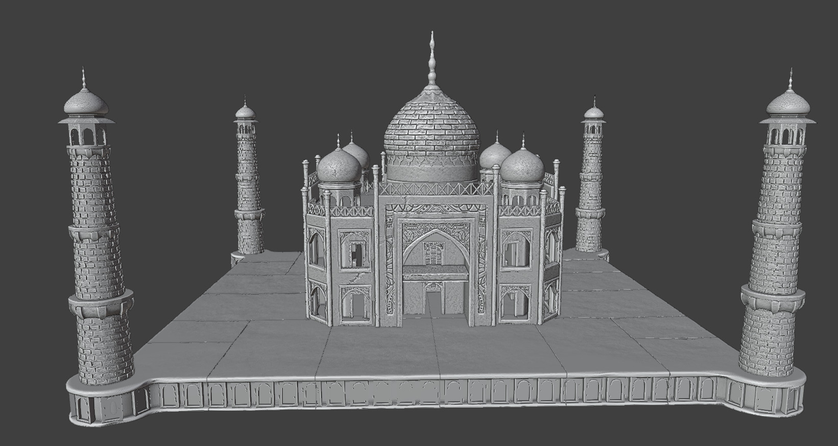 Palace 3D print model_3