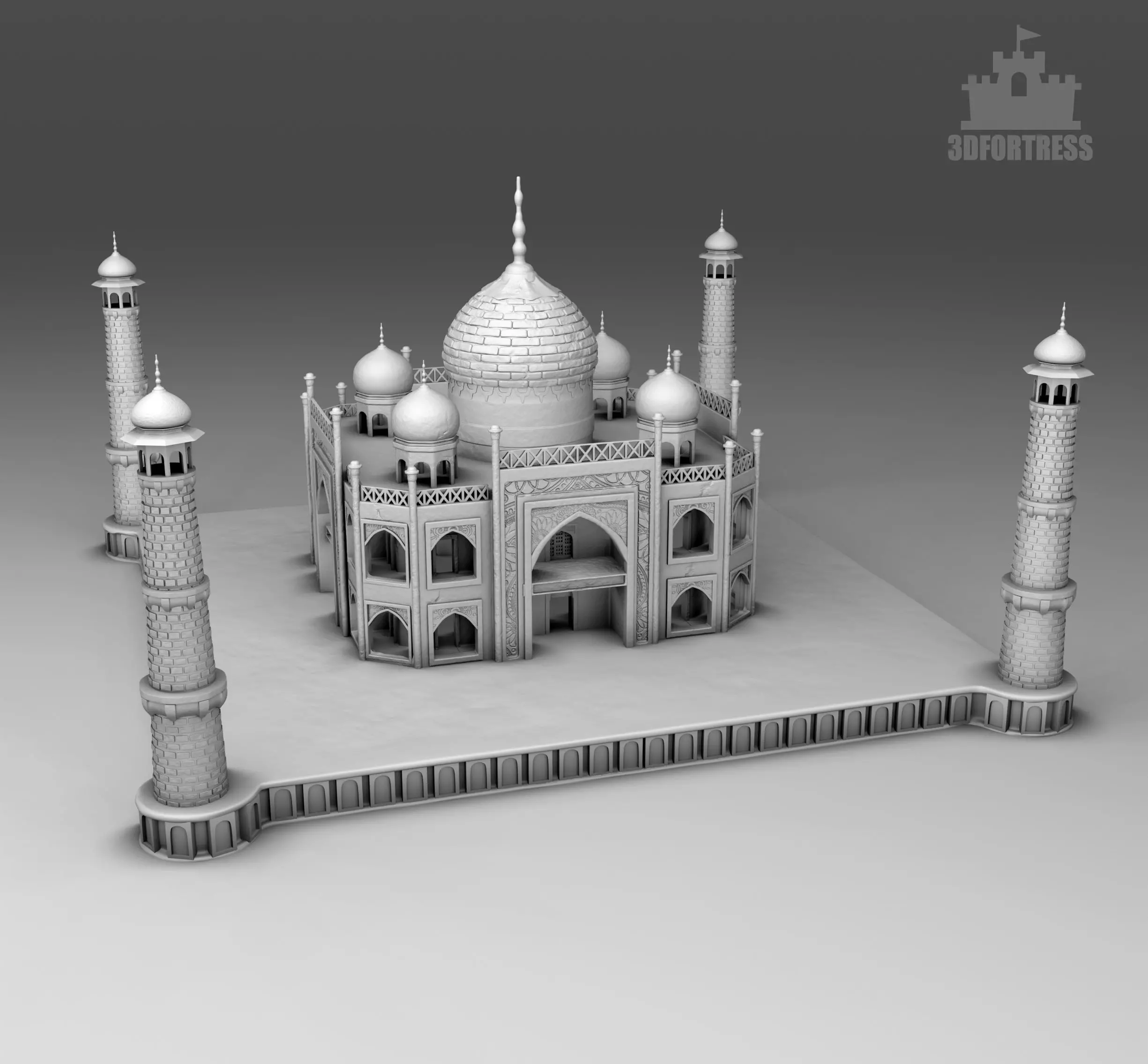 Palace 3D print model_0