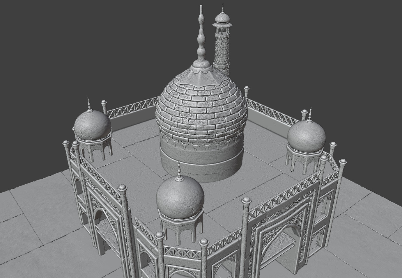 Palace 3D print model_13