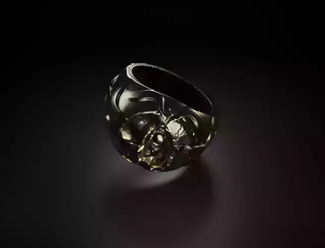 3D Eye Printable Ring 