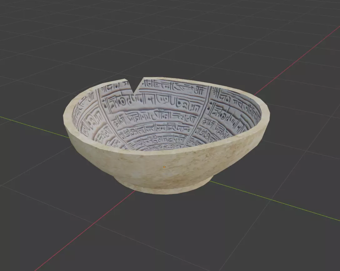 Ancient Bowl Free 3D model