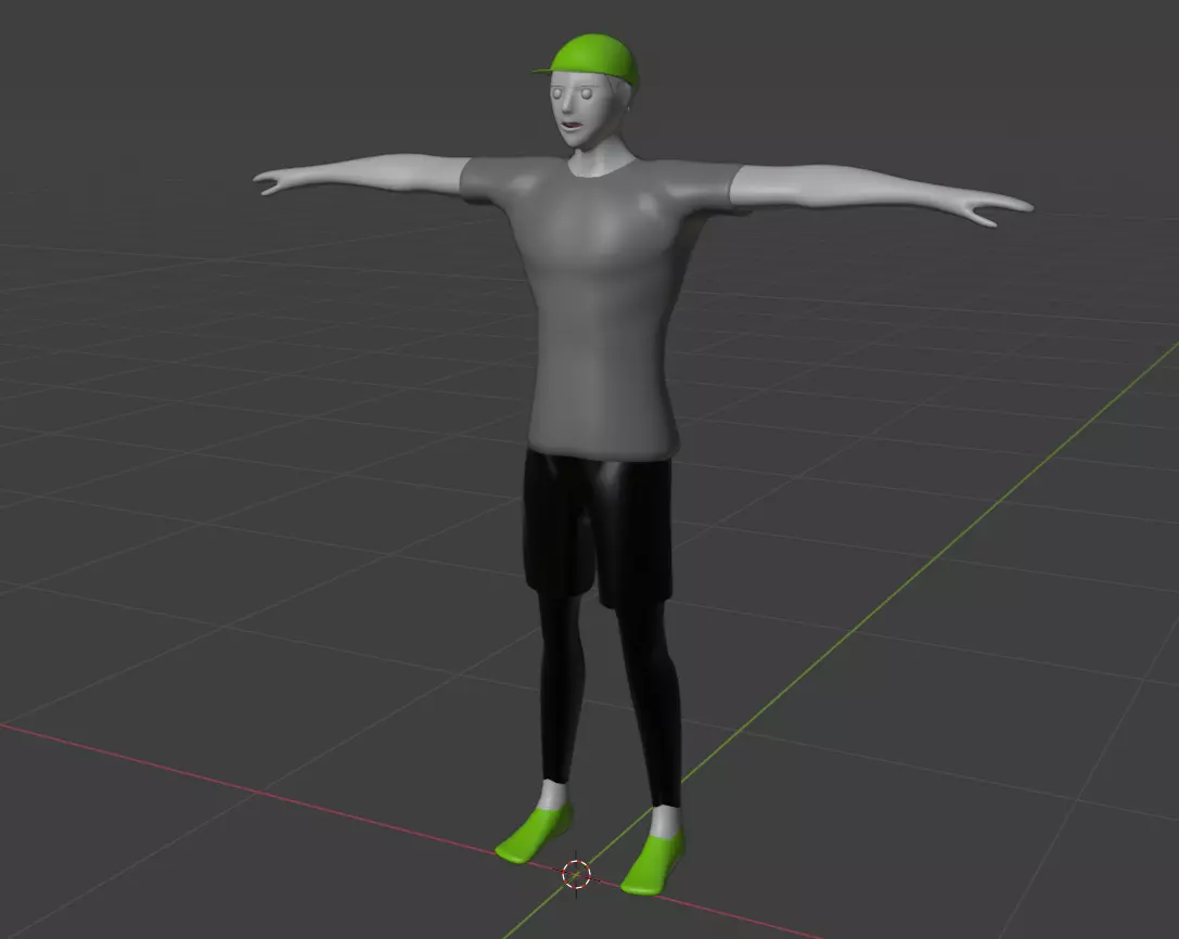 Character - Jim Free 3D model