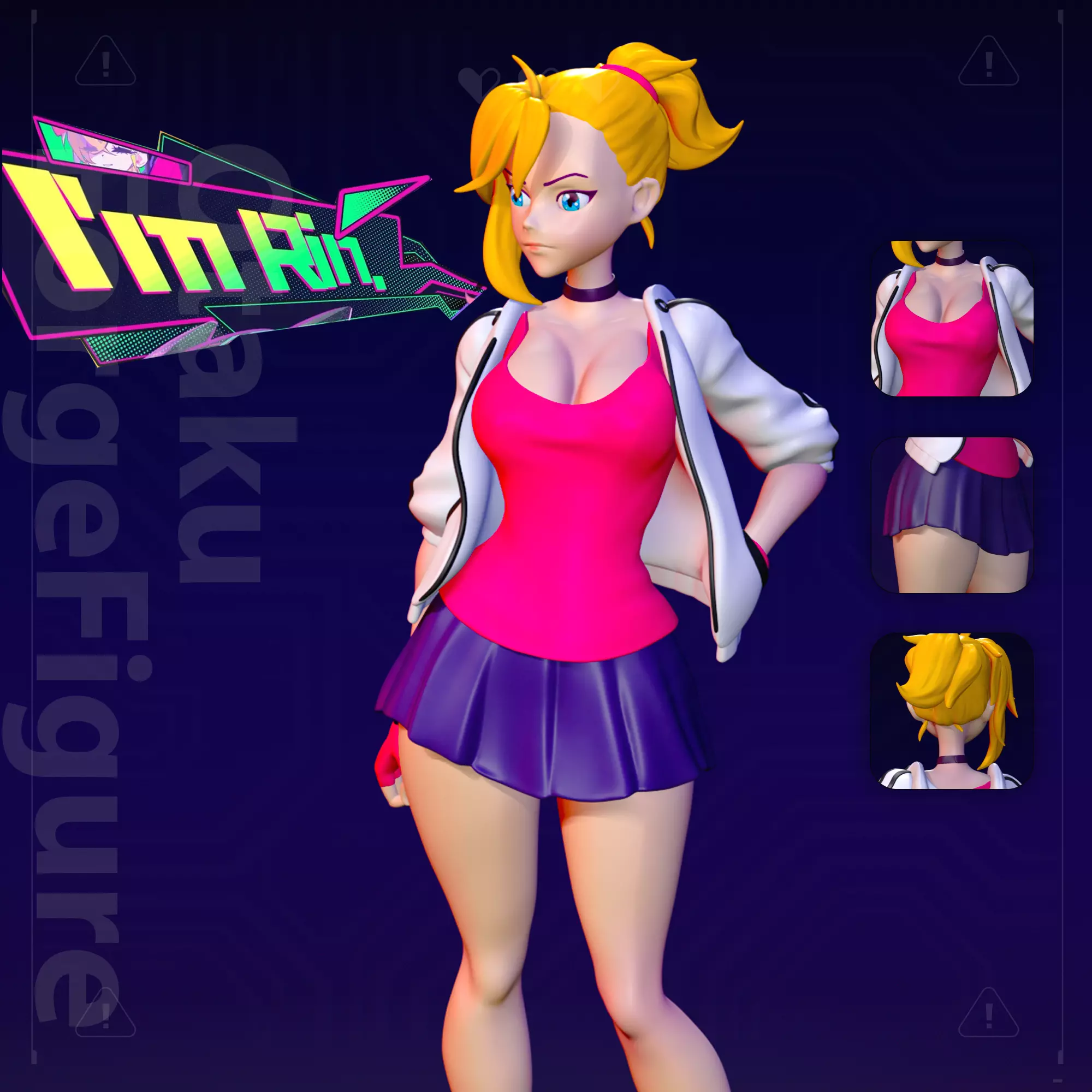 Rin Muse Dash - Free for the month Free 3D print model