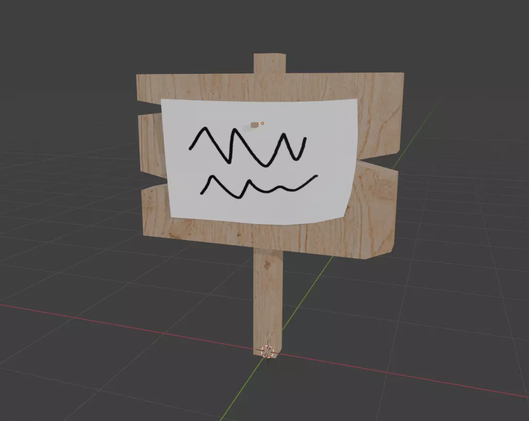 Sign post Free 3D model